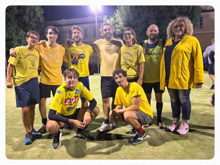 Un torneo amatoriale nella città di Chiavari